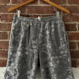 nano universal tokyo terry floral shorts vintage
